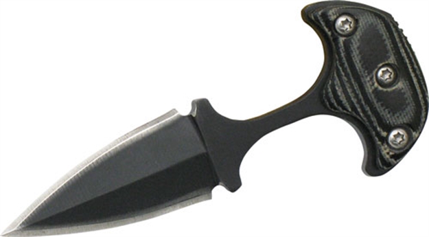 Picture of American Buffalo Knife & Tool Elite Neck Knife 1.25" Blade W/ Sheath & Neck Chain AB016 815949011532