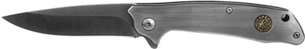 Picture of American Buffalo Knife & Tool Roper Deputy Edc Knife 3. 25" Ball Bearing System SS Hn! RP0037SS