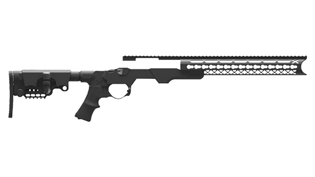 Picture of AB Arms Arms Modular Rifle System Modx G3 Rem 700 SA Black ABAMX700B 859143003658