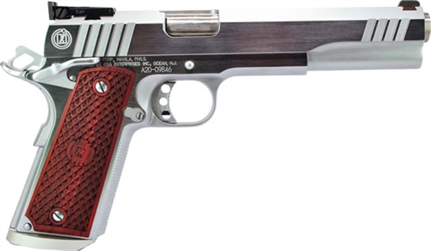 Picture of American Classic Classic Bullseye 10Mm Adj 6" Bbl Wood 8-Sh Chrm