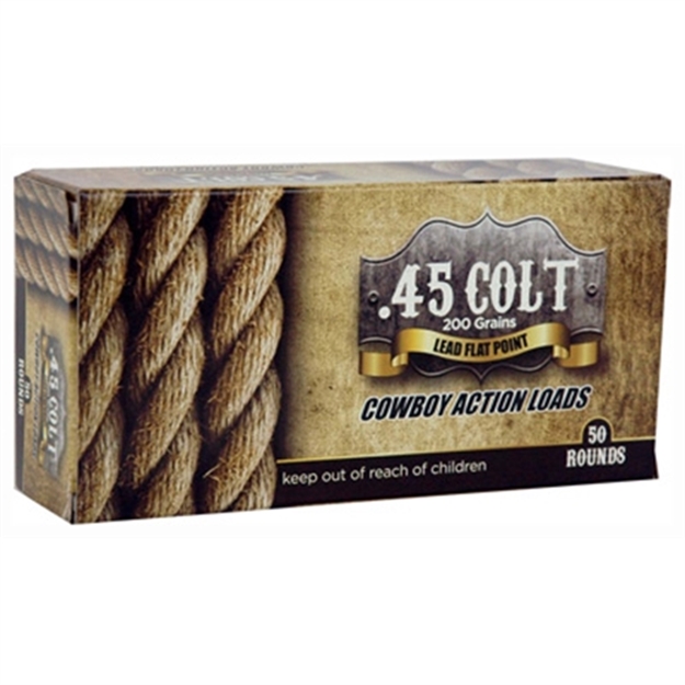 Picture of American Cowboy Ammo Cowboy .45 Long Colt 200Gr. Lead Flat-Nose 50-Pack