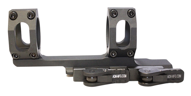 Picture of American Defense Mfg Adreconsl30stdtldr Recon Dual Ring 30Mm Black Hardcoat Anodized Bolt Rifles