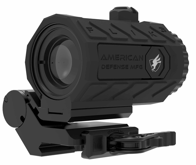 Picture of American Defense Mfg Flik3x Flik 3  3X With Transition Mount & Titanium Lever Black