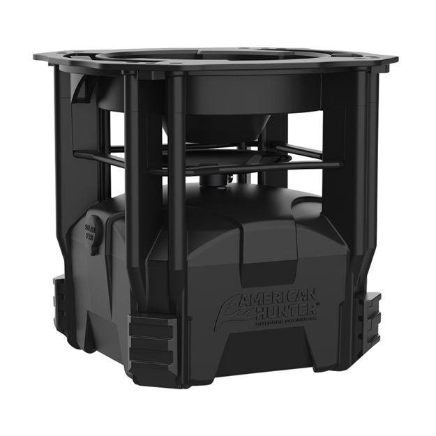 Picture of Gsm Outdoors Econ Feeder Kit, Twist Lock/Flat Mounting, Metal Spin, Pic Rail, Lcd Display, Solar Panel Plug Accessory Varmint Guard AH-ECON-KIT 888151026076