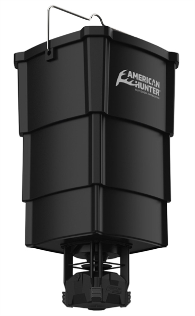Picture of American Hunter Ahnfecon Nesting Hopper W/Econ Feeder Kit Collapsible 16 Programs 1-30 Seconds Duration 5 Gallon Capacity Black AH-NF-ECON 888151026199
