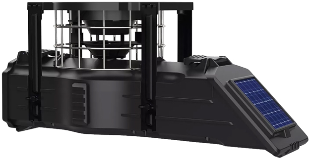 Picture of Gsm Outdoors Sun Slinger 2.0 Feeder , W/Bulit IN Solar Panel, Varmint Guard, Metal Spinner AH-SSLNG-KIT