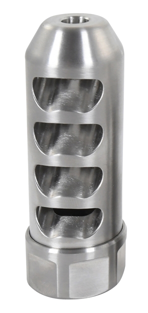 Picture of American Precision Arms G2l5865s Gen 2 Little Bastard Self Timing 6.5 Cal 5/8"-24 Tpi 2.22" Stainless Steel