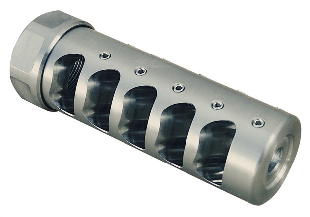 Picture of American Precision Arms G3f5830s Gen 3 Fat Bastard Self Timing 30 Cal 5/8"-24 Tpi 3.50" Stainless Steel