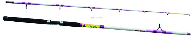 Picture of American Spirit Nite Stick Spin Rod, 8', 2 Pc, Med, 12 LB - 25 LB Line