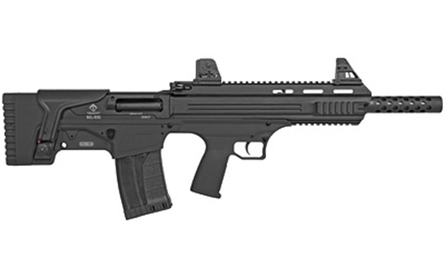 Picture of American Tactical Bulldog Sga Semi-Auto Shotgun, 12Ga., 3", 16" Bbl, Black, 3-Chokes, 5 +1 Rnd ATIG12BDB