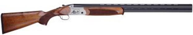 Picture of  Ati Atigkof410sve Cavalry Sve 410 Gauge 3" 2Rd 26" Blued O/U Barrel, Silver Engraved Metal Finish, Oiled Turkish Walnut Stock, Ejector, 5 Chokes 813393016158