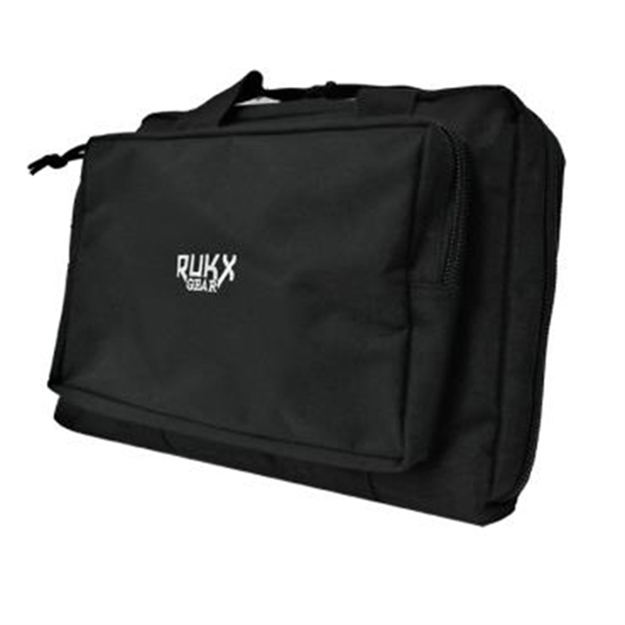 Picture of  Rukx Gear Atictdpcb Double Pistol  Black 600D Polyester Holds 2 Handguns