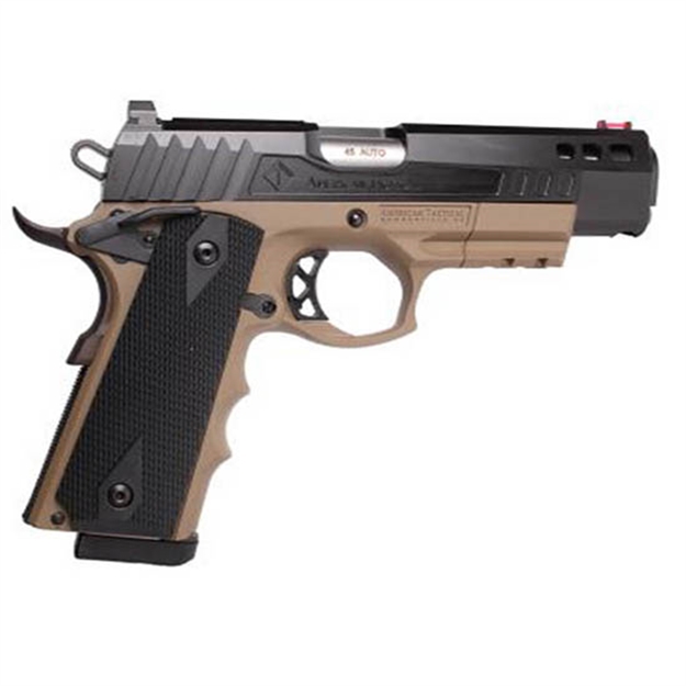 Picture of American Tactical Hga Fxh-45 Hybrid .45Acp 5" FS 8Rd Fde/Black Polymer