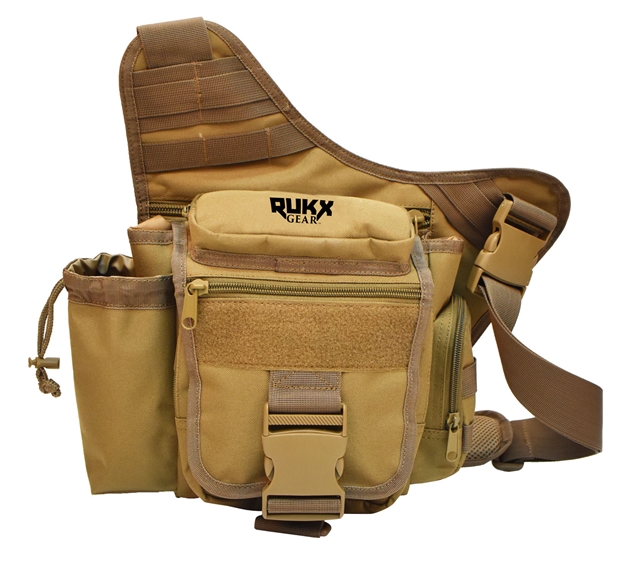 Picture of  Rukx Gear Atictsbt Sling Bag  Tan 600D Polyester Single Strap