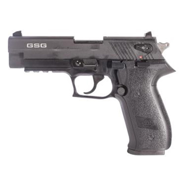 Picture of  Gsg Gerg2210ff Firefly  22 LR 10+1 4" All Black Steel Barrel, Serrated Slide, Black Zinc Alloy W/Accessory Rail Frame, Black Polymer Grip