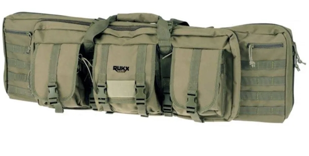 Picture of American Tactical Imports Ati 36" Tactical Double Gun Case Green Rukx Gear ATICT36DGG 819644026600