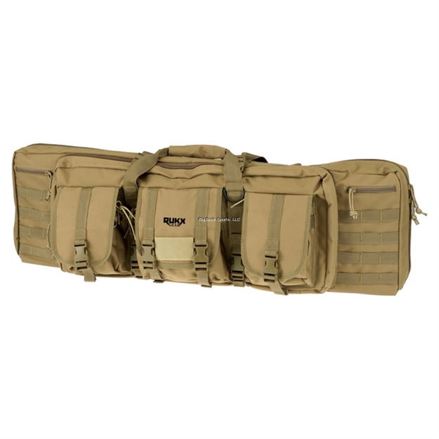 Picture of American Tactical Imports Ati Tactical 42" Double Rifle Bag Tan Rukx Gear ATICT42DGT