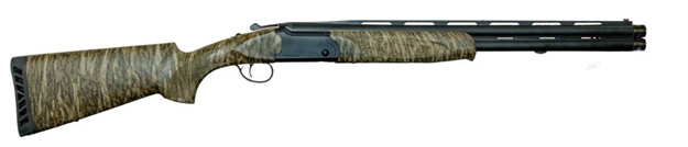 Picture of  Ati Atigkof12tf22c Turkey Fowl  12 Gauge Break Open 3" 2Rd, 22" Black Vent Rib Barrel, Black Aluminum Receiver, Mossy Oak Bottomland Synthetic Fixed Stock