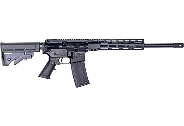 Picture of American Tactical Mil-Sport Ar-15 223 Wylde 1:8 16" 10" M-Lok 30Rd Mag Blk ATIG15MS223WML10 810113111803
