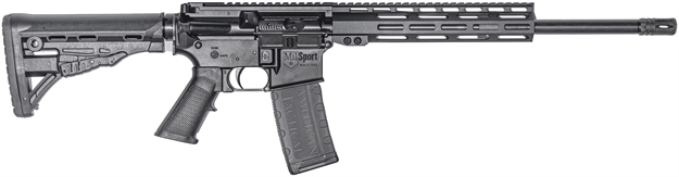 Picture of American Tactical Ar15 Semi-Auto Rifle, 5.56 Nato, 16" Bbl, Milsport  Ria P3p Blk, 10" Mlok, Alpha Stock, 30+1 Rnd ATIG15MS556MLP3 819644025290