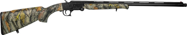 Picture of  Ati Atig12nmd23c Nomad  12 Gauge Break Open 3" 1 Shotgun Shell, 23" Matte Black Single Shot Vent Rib Barrel, Matte Black Receiver, Camo Fixed W/Saddle Mount Synthetic Stock