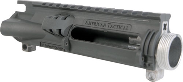 Picture of American Tactical Omni Hybrid Ar15 Stripped Polymer Upper Receiver Grey