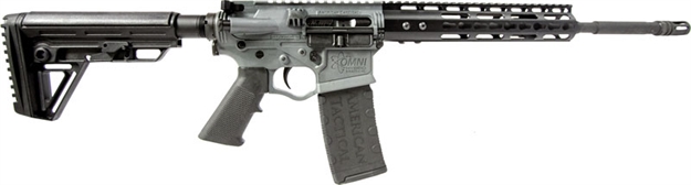 Picture of American Tactical Omni Maxx P3p Hybrid 5.56 30Rd 16" Keymod Nano Grey