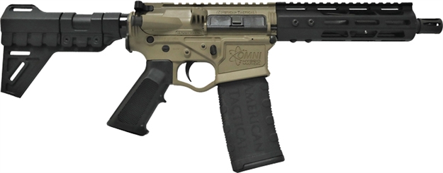 Picture of American Tactical Omni Maxx P4 Pistol 5.56Mm 30Rd 7.5" M-Lok Nano Blade Fde