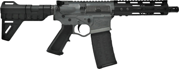 Picture of American Tactical Omni Maxx P4 Pistol 5.56Mm 30Rd 7.5" M-Lok Nano Blade Gry