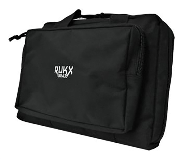 Picture of  Rukx Gear Atictdpcb Double Pistol  Black 600D Polyester Holds 2 Handguns