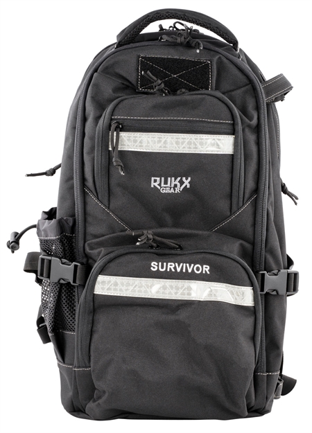 Picture of  Rukx Gear Atictsurb Survivor Backpack Black 600D Polyester