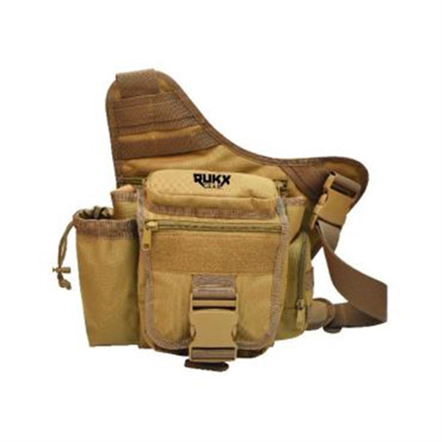 Picture of  Rukx Gear Atictsbt Sling Bag  Tan 600D Polyester Single Strap 819644024958