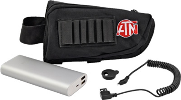 Picture of American Tech Network Extended Life Battery Pack 20000 Mah With Usb Cable, Cap And Butt Stock Case ACMUBAT160 658175112273