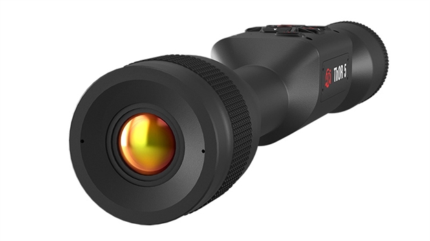 Picture of  Atn Tiwst5625a Thor 5 640 Thermal Rifle Scope, Black Anodized 2-16X Smart Mil Dot Reticle W/Zoom 640X480 12 Micron, 60 Fps Resolution