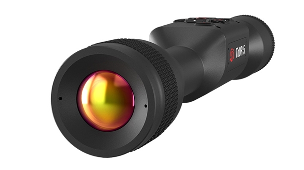 Picture of  Atn Tiwst5635a Thor 5 640 Thermal Rifle Scope, Black Anodized 3-24X Smart Mil Dot Reticle W/Zoom 640X480 12 Micron, 60 Fps Resolution