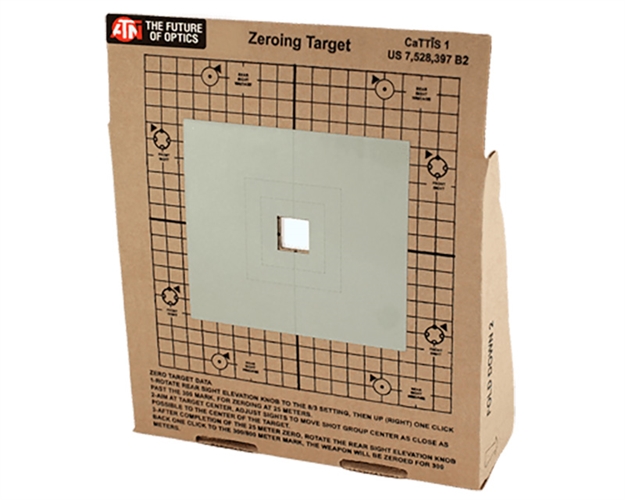 Picture of  Atn Acmkirtgpk Thermal Target  Zeroing Target/ Cardboard 3 Targets
