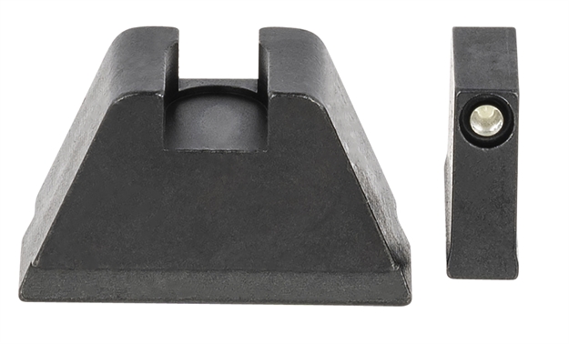 Picture of  Ameriglo Gl811 Optic Compatible Sight Set For Glock  3Xl Tall Green Tritium Black Outline Front Sight-Black Rear Sight