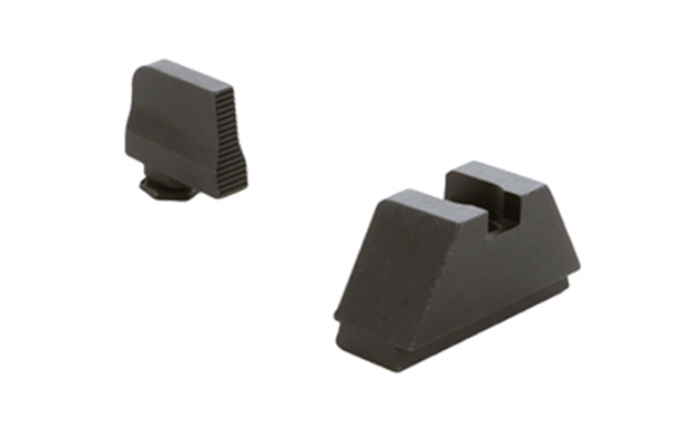 Picture of  Ameriglo Gl470 Optic Compatible Sight Set For Glock  2Xl Tall Serrated Front Sight- Black Rear Sight 644406908265