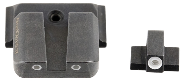 Picture of  Ameriglo Sw801 Classic Tritium Sight Set For Smith & Wesson M&P  Green Tritium White Outline Front Sight-Green Tritium White Outline Rear Sight 644406901716
