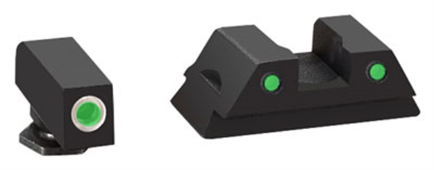 Picture of Ameriglo Tritium Operator Set Green/Green Glock 42/43 Gl432