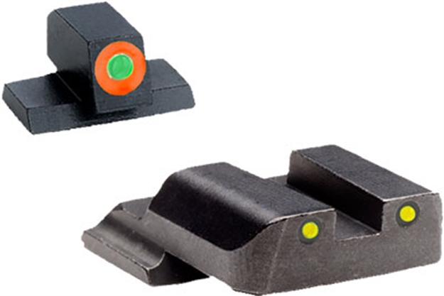 Picture of Ameriglo Tritium Spartan Oper. Green/Yellow S&W M&P (Most)<