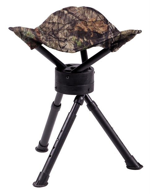 Picture of  Ameristep Ams-Ameft1011 Tripod Stool  360 Degree Swivel Mossy Oak Break-Up Country Heavy Duty Fabric/Steel