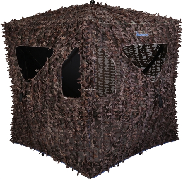 Picture of Ameristep Arcane Blind, HD Mesh And Edge Releaf, 75" X 67", Realtree Xtra Camo