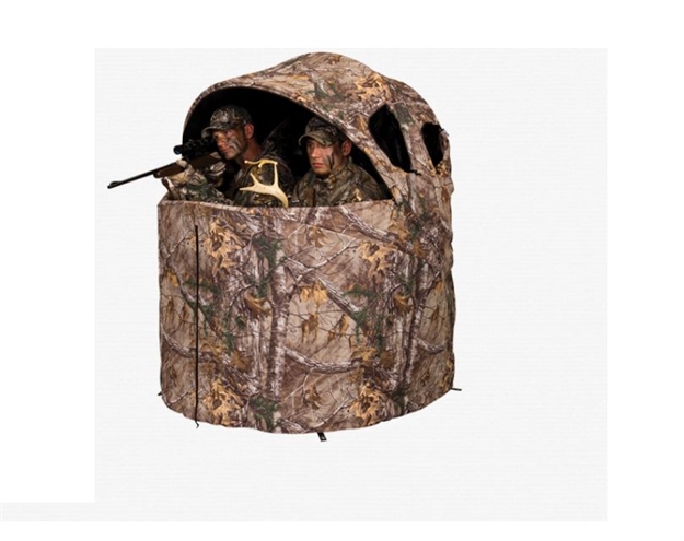 Picture of Ameristep Deluxe Tent Chair Blind, 61"W X 52"D, Chair Attached TO Blind, Realtree Xtra