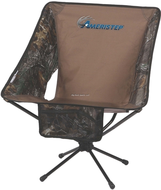 Picture of Ameristep Tellus Lite Hunting Chair, Compact Collapsable Blind Chair, Light Weight Version 275# Capacity, Realtree Xtra