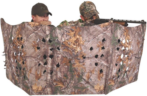 Picture of Ameristep Throwdown Three Panel Compact Blind, Hub Design, 91" X 25" Tall, Realtree Xtra, Wall Style NO Roof
