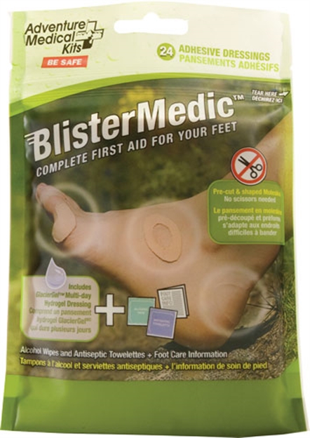 Picture of  Adventure Medical Kits 01550667 Blister Medic Kit Blister Prevention Brown 24 Precut Shapes