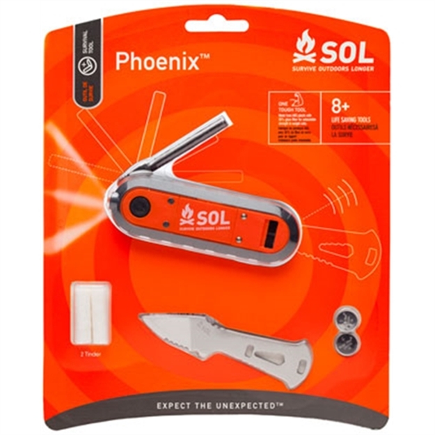 Picture of Amk Sol Phoenix Survival Kit W/ 6 Tools And Fxd Bld Knife