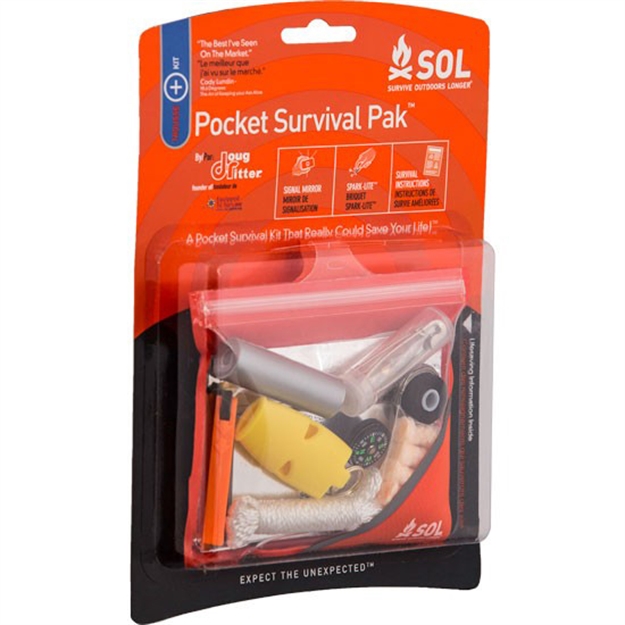 Picture of Amk Sol Pocket Survival Pak W/ 4 Survival Tools