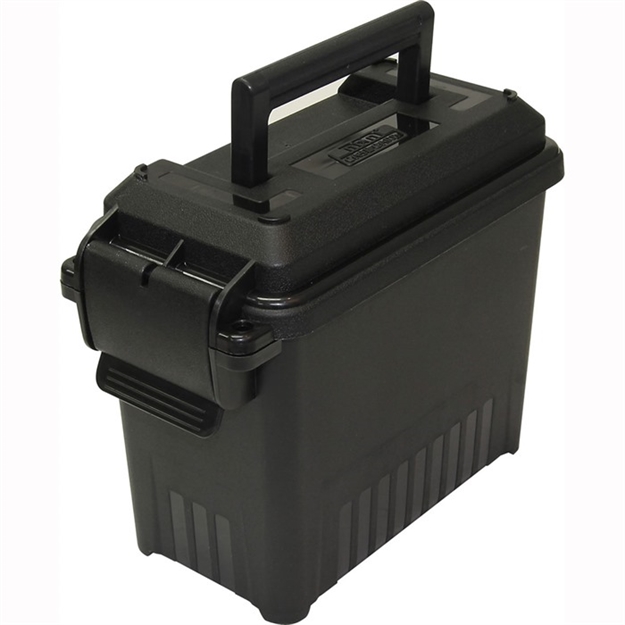 Picture of Mtm Case-Gard Ac1540 Ammo Can Mini Multi-Caliber Black Polypropylene AC15-40 026057363028
